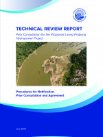 Technical Review Report on Prior Consultation for the Luang Prabang Hydropower Project