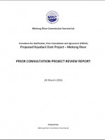 Prior Consultation Project Review Report for Proposed Xayaburi Dam Project