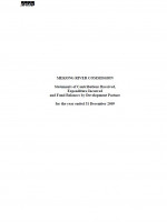 Statements on Development Partners' Fund 2009